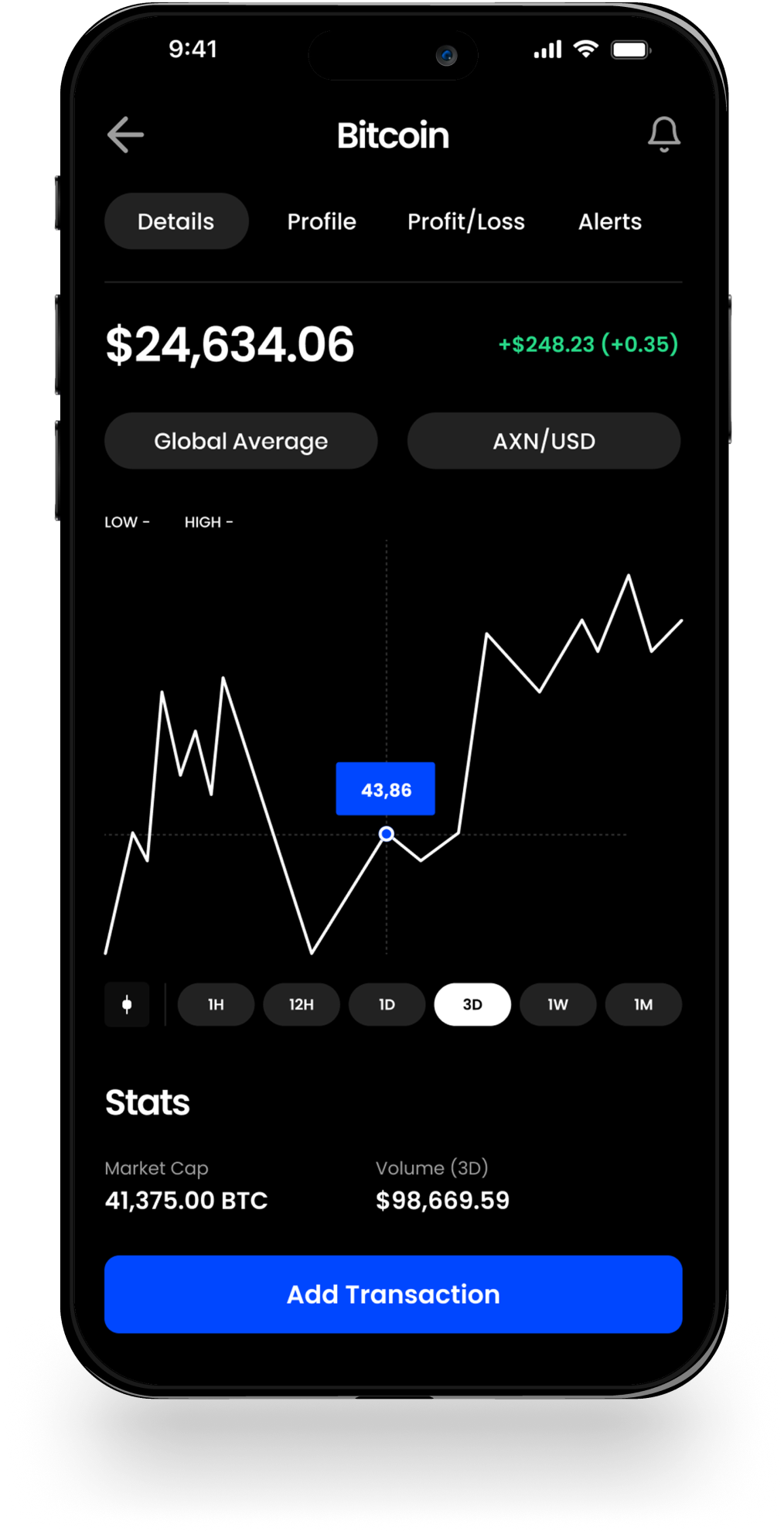 Monitor cryptocurrency and web3 markets in real time with Web3app